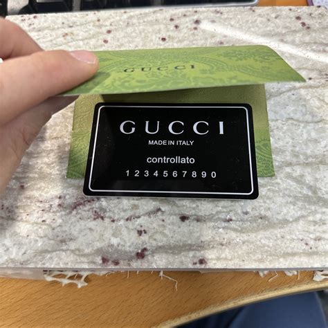 fake gucci bambi|Gucci authenticity card.